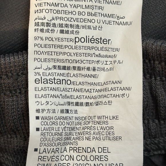 Under Armour Storm Cold Gear Loose Gray Blue Logo Joggers Sweatpants Youth Large - Picture 7 of 10